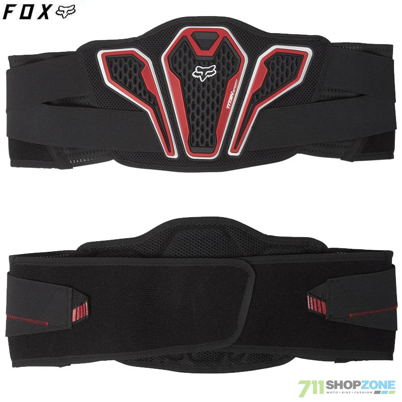 Chrániče - Ľadvinové pásy, FOX ľadvinový pás Titan Sport Belt, čierna