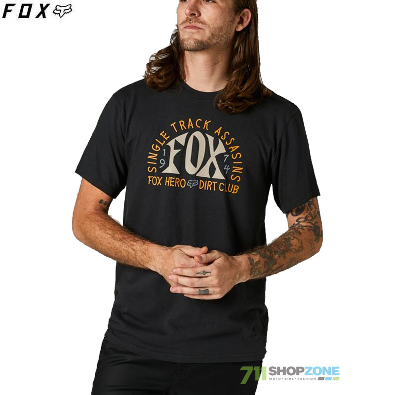 Oblečenie - Pánske, FOX tričko Archer ss tee, čierna