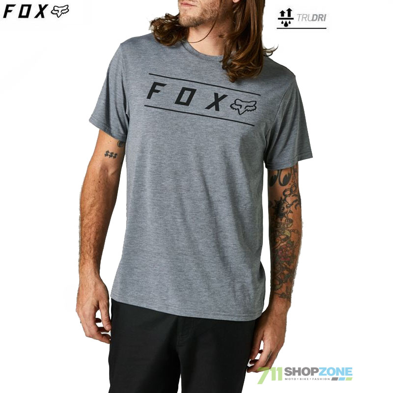 Oblečenie - Pánske, FOX tričko Pinnacle ss Tech tee, šedý melír