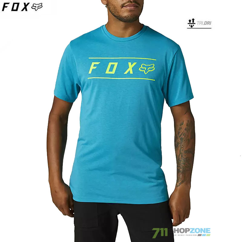 Oblečenie - Pánske, FOX tričko Pinnacle ss Tech tee, tyrkysová