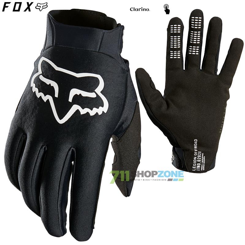 Cyklo oblečenie - Pánske, FOX rukavice Legion Thermo glove 22, čierna