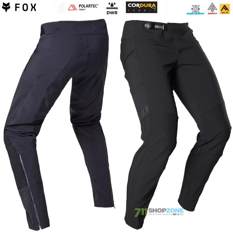 Cyklo oblečenie - Pánske, FOX cyklistické nohavice Defend Fire pant, čierna