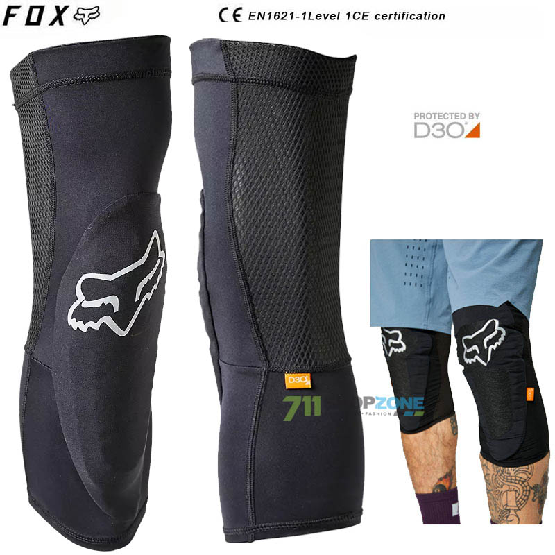 Chrániče - Kolenné, FOX kolenné chrániče Enduro knee guard, čierna