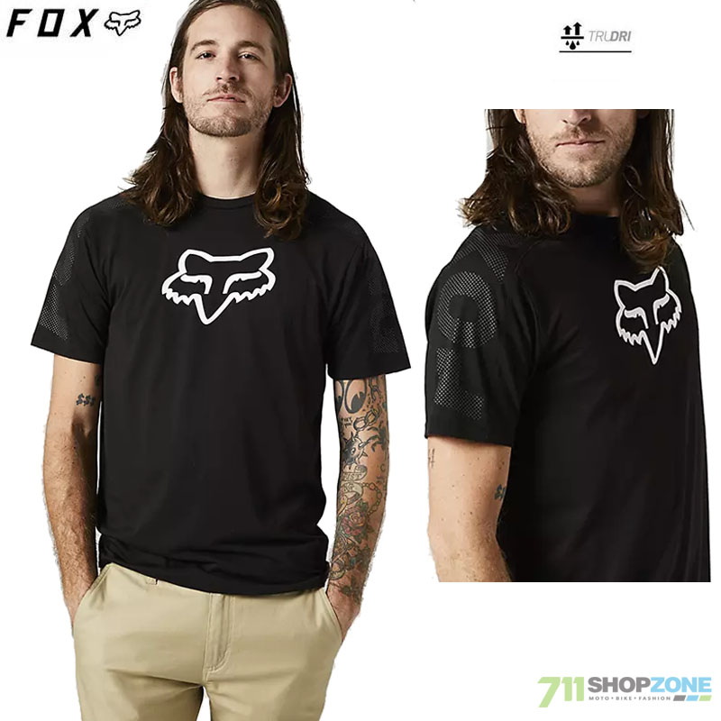 Oblečenie - Pánske, FOX tričko Dvide ss Tech tee, čierna