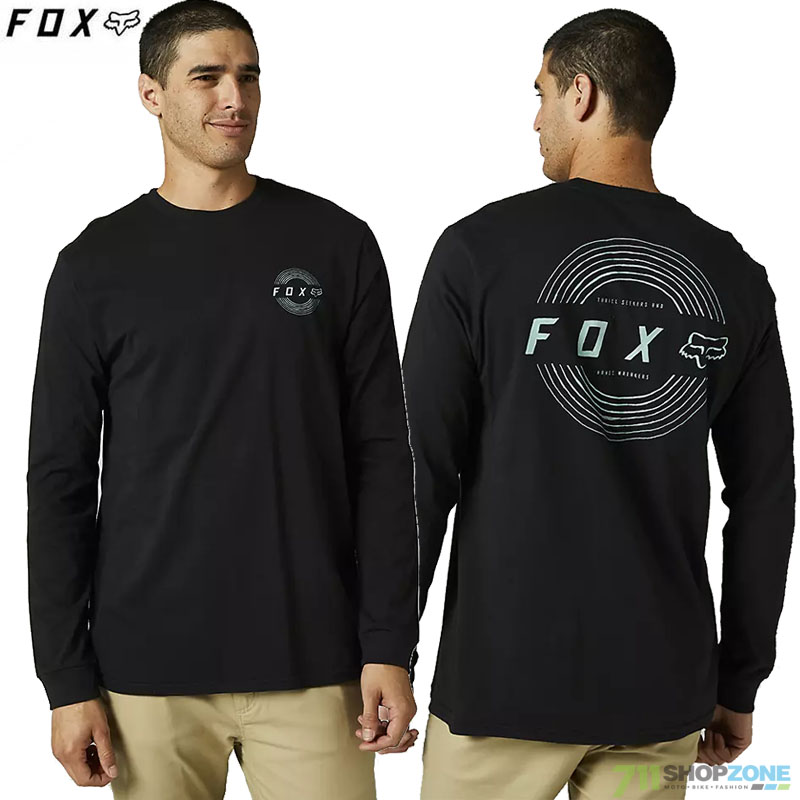 Oblečenie - Pánske, FOX tričko Proximah LS Premium tee, čierna