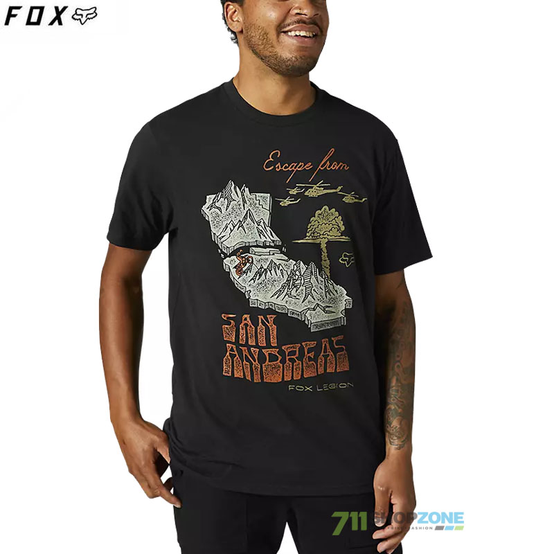 Oblečenie - Pánske, FOX tričko Replical ss Premium tee, čierna