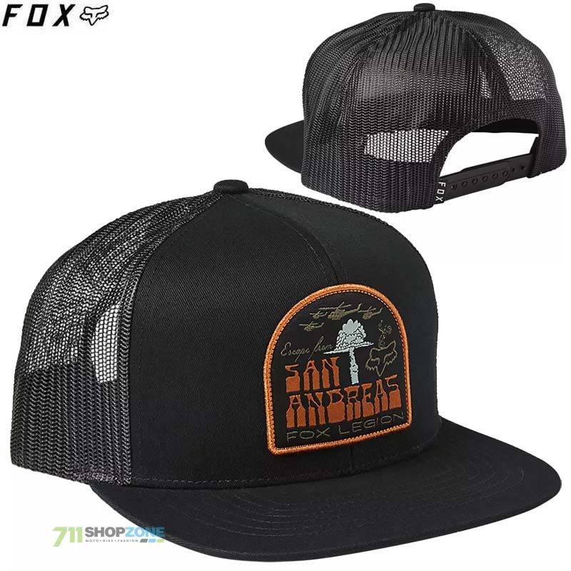 Oblečenie - Pánske, FOX šiltovka Replical snapback hat, čierna