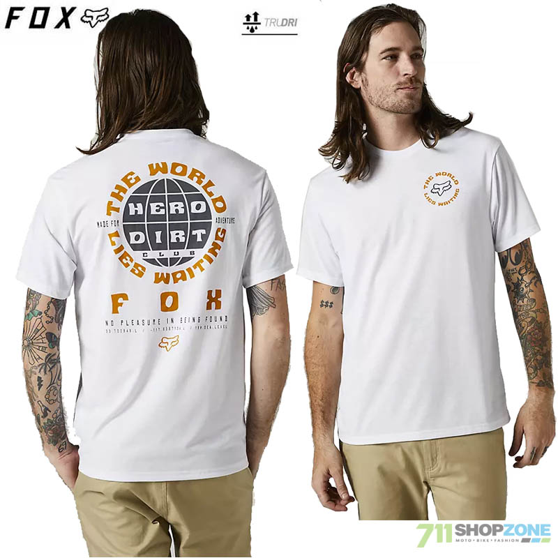 Oblečenie - Pánske, FOX tričko Pre Cog ss Tech tee, biela