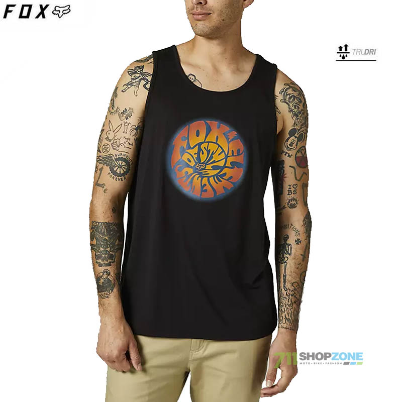 Oblečenie - Pánske, FOX tričko The Heater Tech tank, čierna