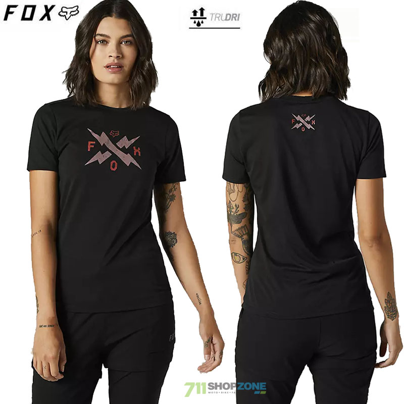Oblečenie - Dámske, FOX dámske tričko Calibrated ss Tech tee, čierna