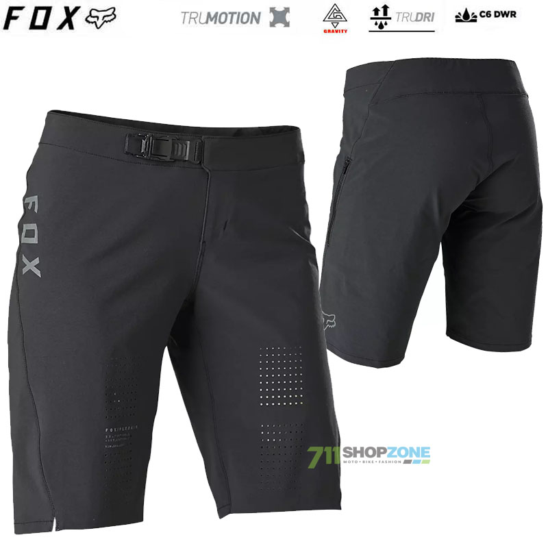 Cyklo oblečenie - Dámske, FOX dámske cyklistické šortky Flexair short 22, čierna