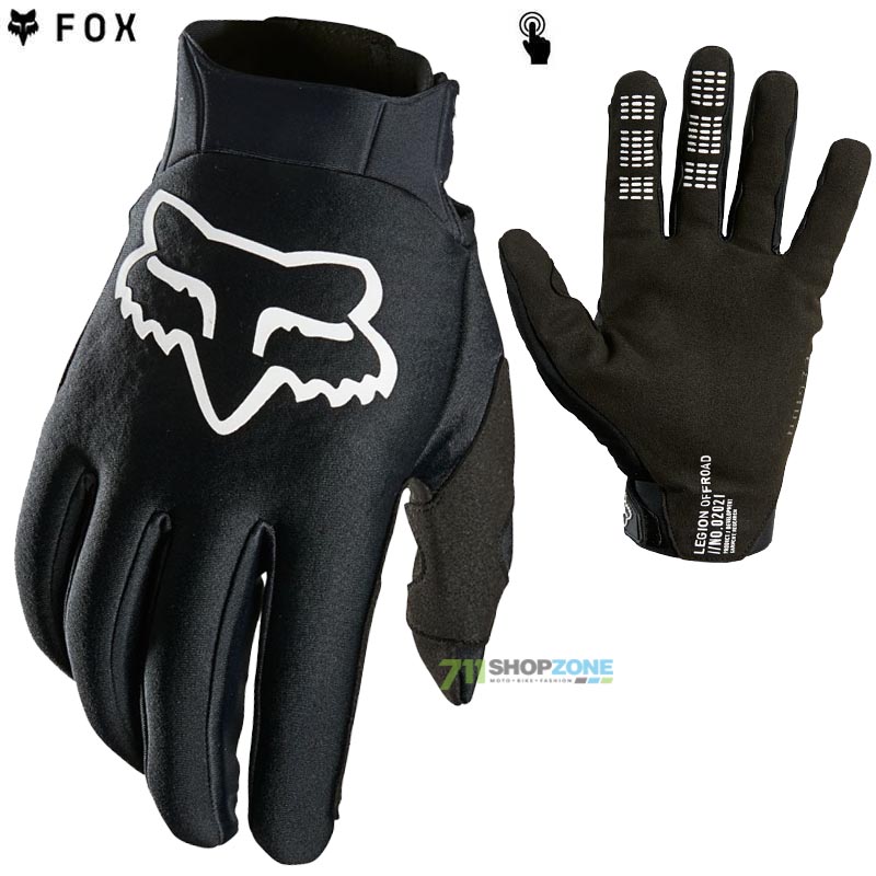 Moto oblečenie - Rukavice, FOX termo rukavice Defend Thermo CE O.R. glove, čierna