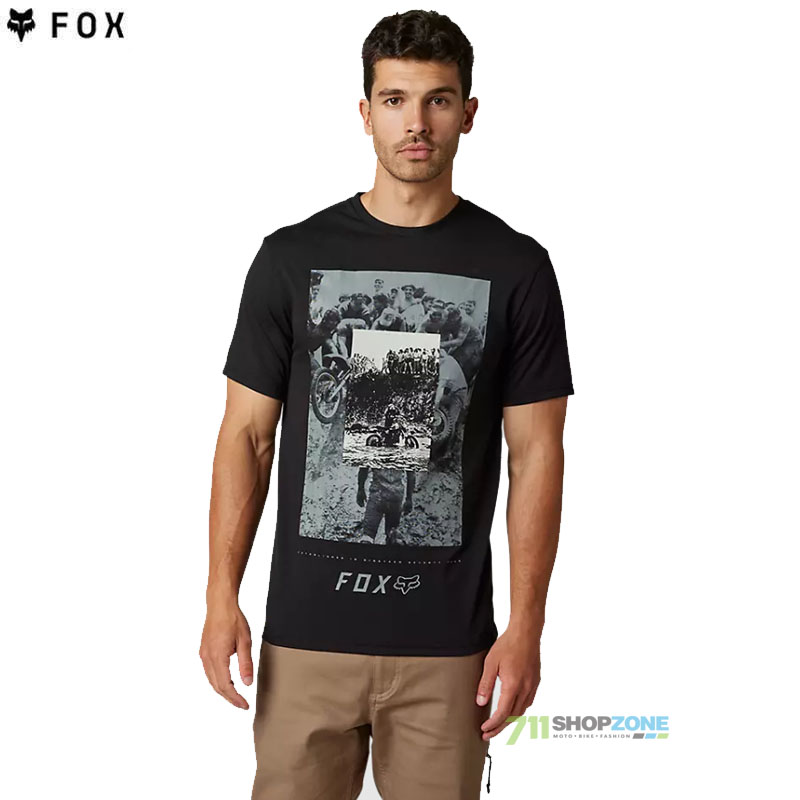 Oblečenie - Pánske, FOX tričko Aiming High ss Tech tee, čierna