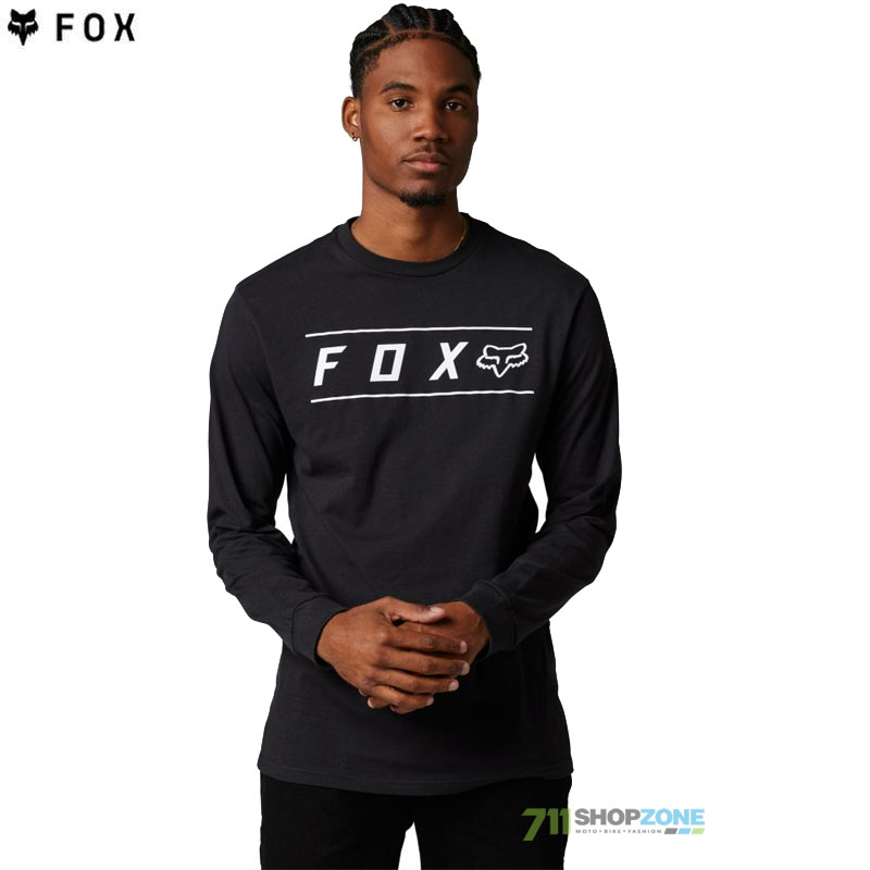 Oblečenie - Pánske, FOX tričko s dlhým rukávom Pinnacle LS Premium tee, čierna