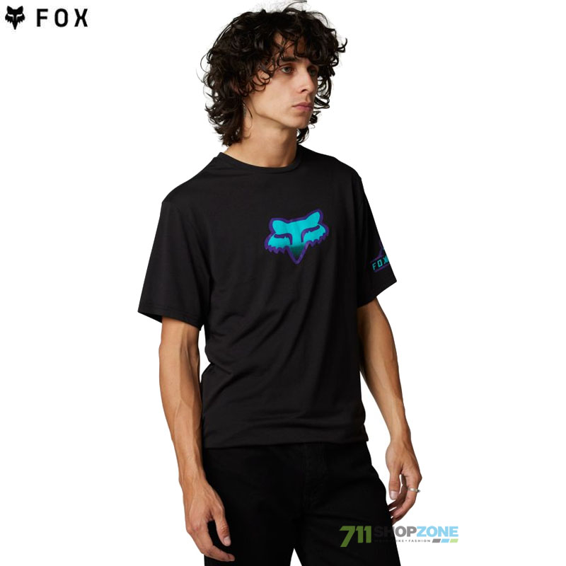 Oblečenie - Pánske, FOX tričko Vizen ss Tech tee, čierna