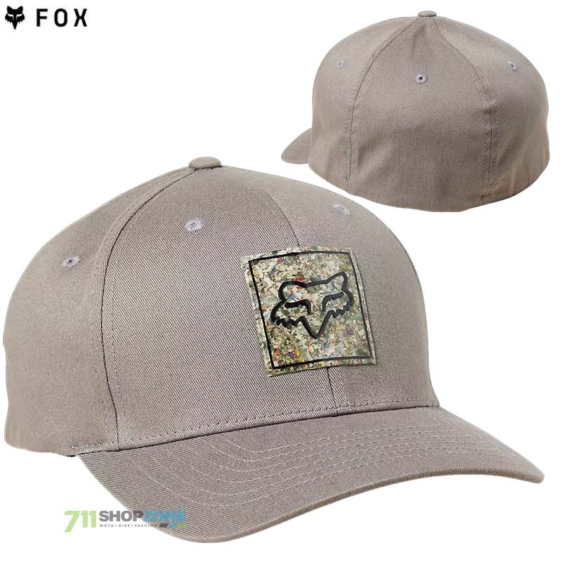Oblečenie - Pánske, FOX šiltovka Same Level flexfit hat, šedá