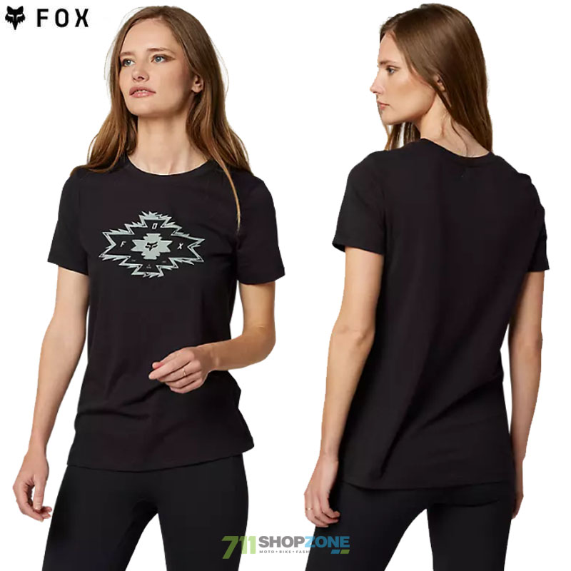 Oblečenie - Dámske, FOX dámske tričko Full Flux ss tee, čierna