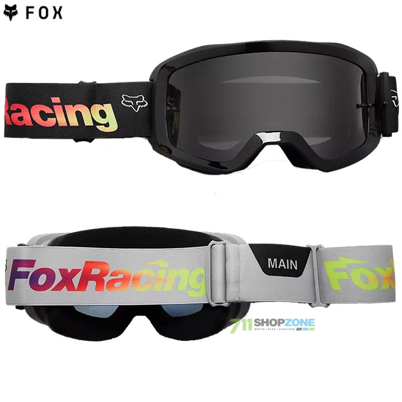Moto oblečenie - Okuliare, FOX okuliare Main Statk, šedá