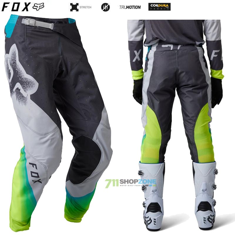 Moto oblečenie - Nohavice, FOX motokrosové nohavice 360 Horyzn Pant, bledo šedá