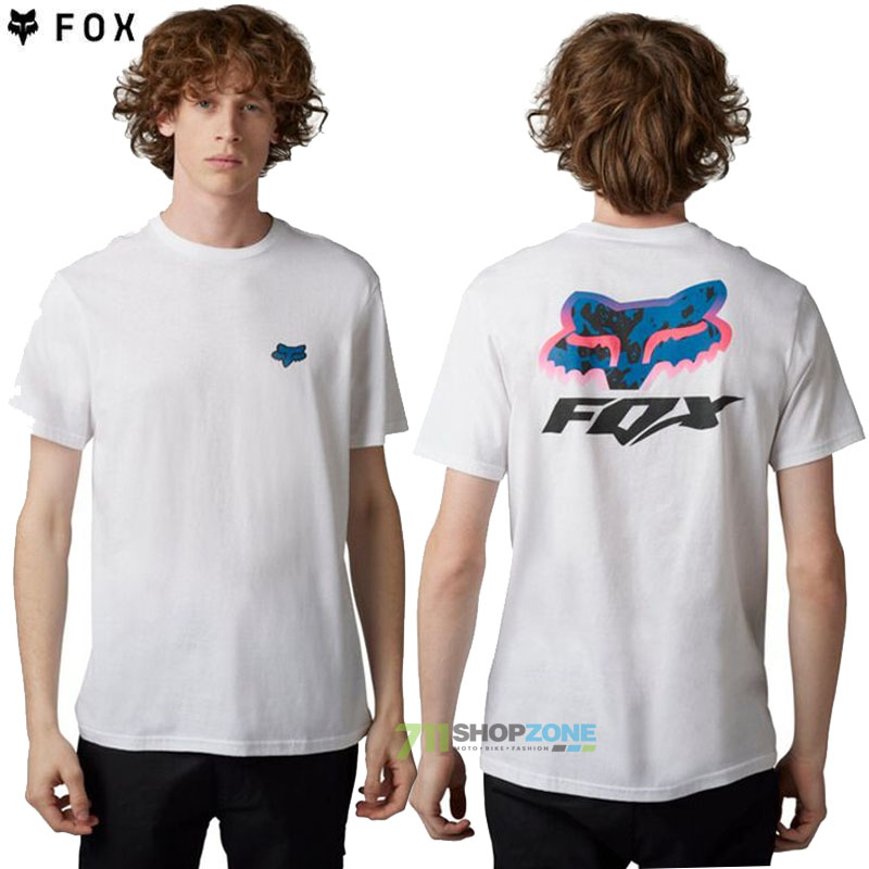 Oblečenie - Pánske, FOX tričko Morphic ss Premium tee, biela