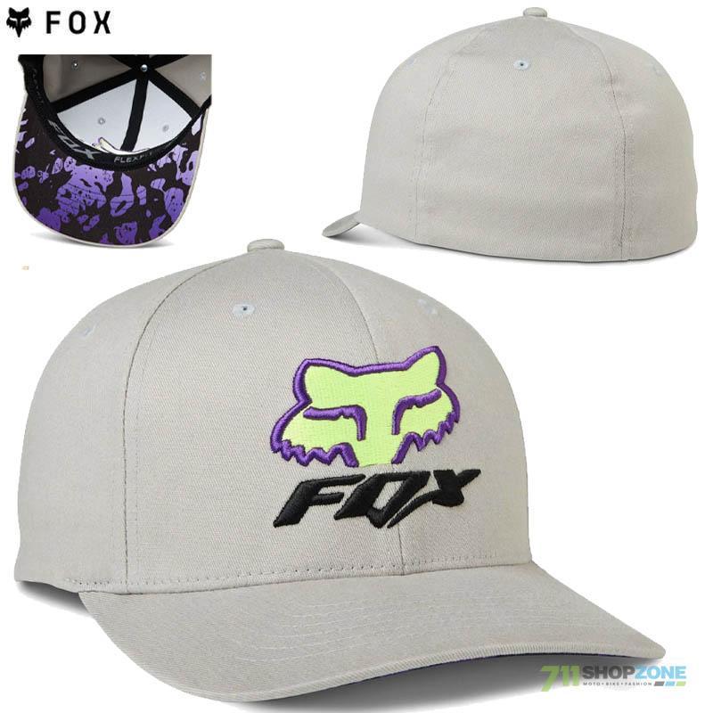 Oblečenie - Pánske, FOX šiltovka Morphic flexfit hat, bledo šedá