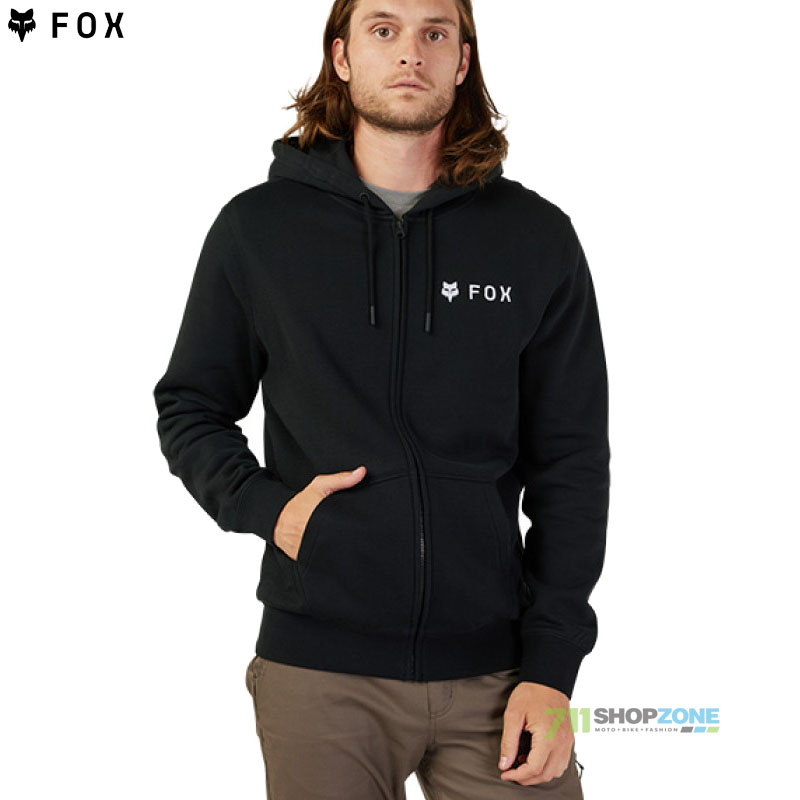 Oblečenie - Pánske, FOX mikina Absolute fleece zip, čierna