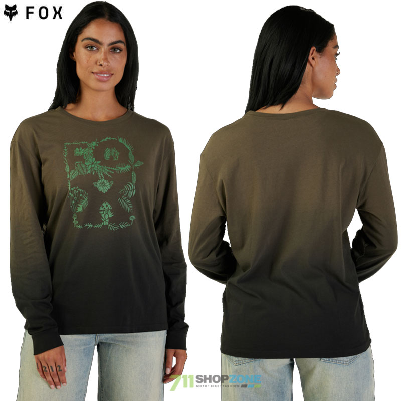 Oblečenie - Dámske, Fox dámske tričko s dlhým rukávom Sensory Dye LS, olivová