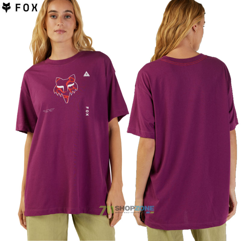 Oblečenie - Dámske, Fox dámske tričko Withered ss tee, fuchsiová