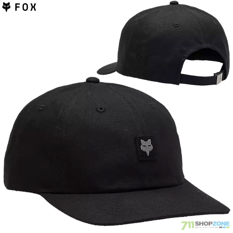 Oblečenie - Pánske, FOX šiltovka Level Up strapback hat, čierna