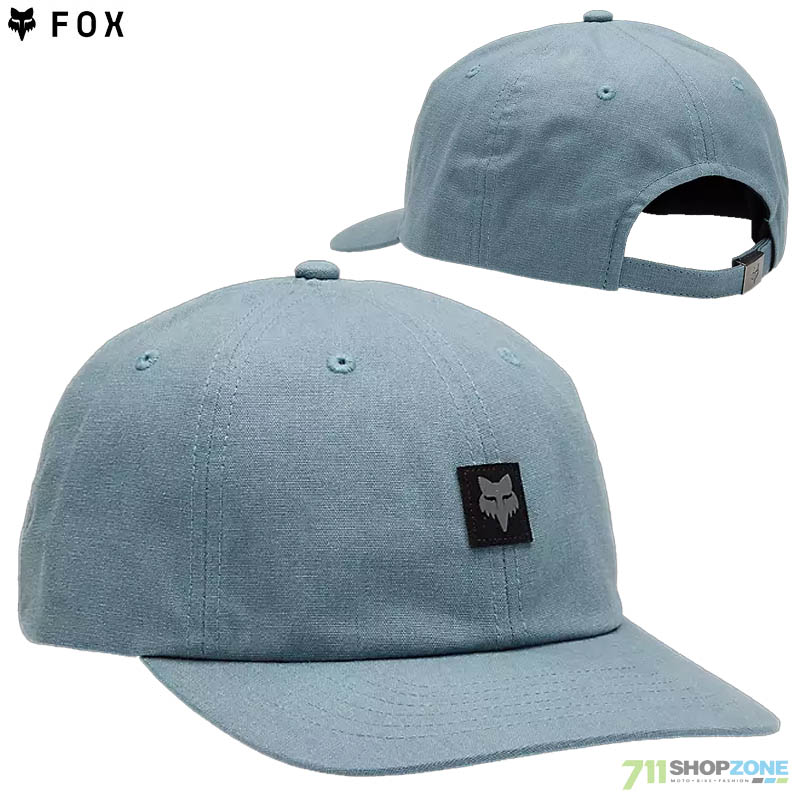 Oblečenie - Pánske, FOX šiltovka Level Up strapback hat, šedo modrá