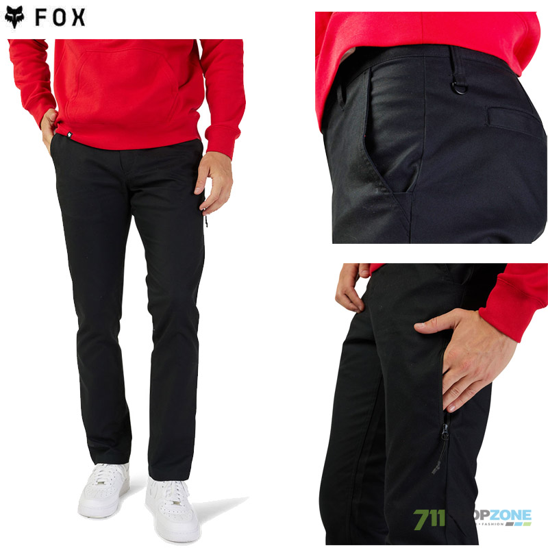 Oblečenie - Pánske, Fox pánske nohavice Essex Stretch Slim pant, čierna