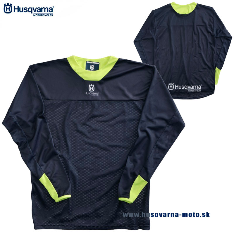 Moto oblečenie - Dresy, Husqvarna dres Gotland Shirt 18, modrá