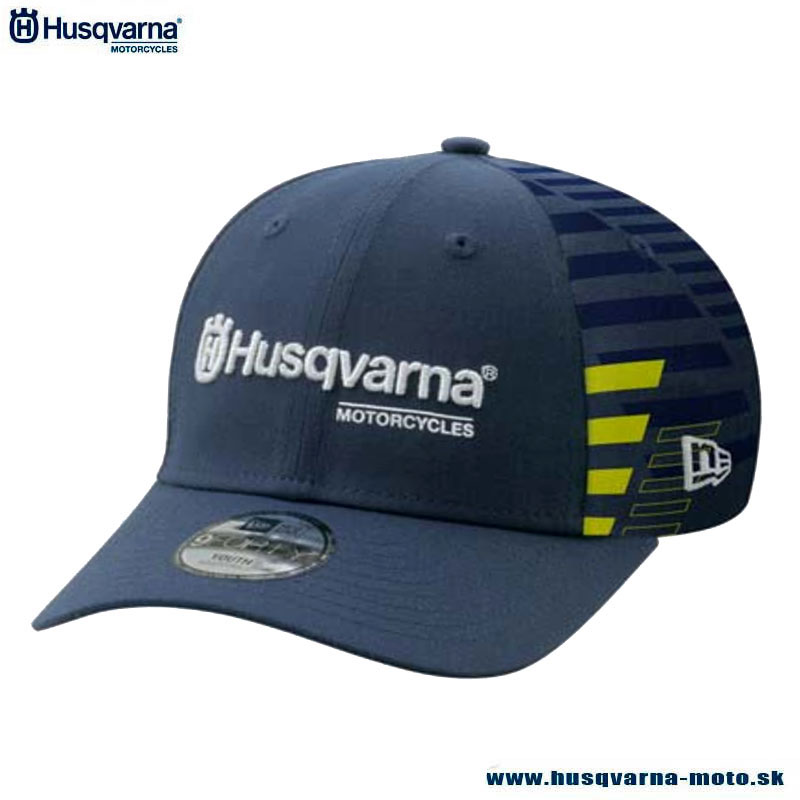 Oblečenie - Pánske, Husqvarna Team Curved cap šiltovka V24, modrá