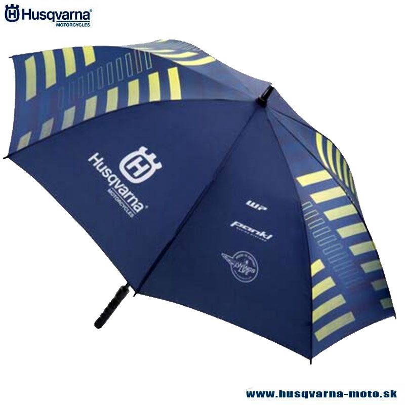 Moto oblečenie - Doplnky, Husqvarna Team Umbrella dáždnik V24, modrá