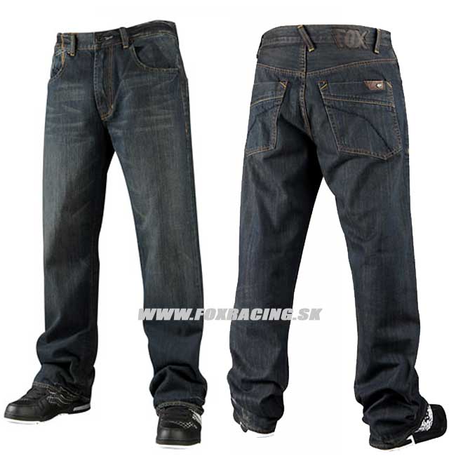 Oblečenie - Pánske, Fox pánske džínsy Duster III. jeans, tmavo modrá