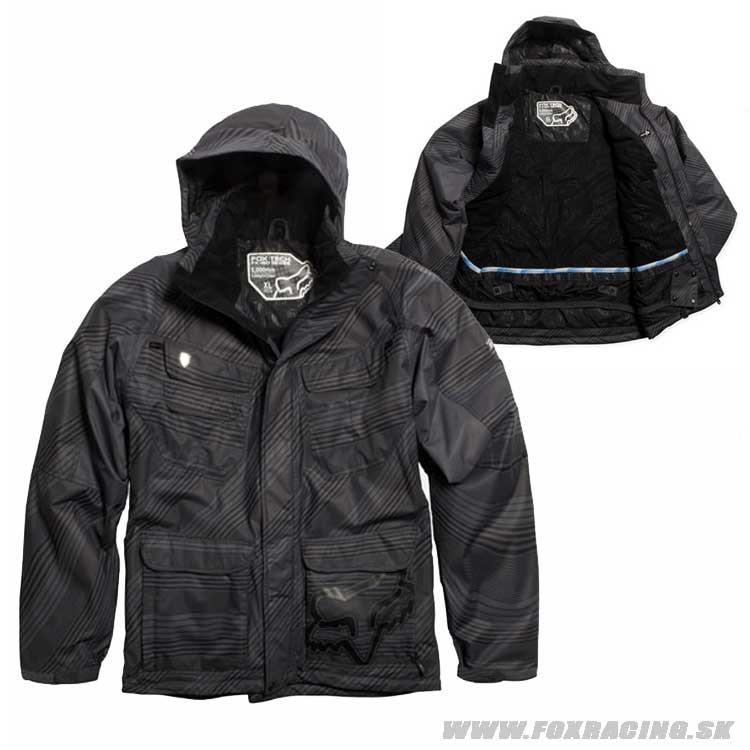 Oblečenie - Pánske, Fox bunda FX-180 jacket, šedá
