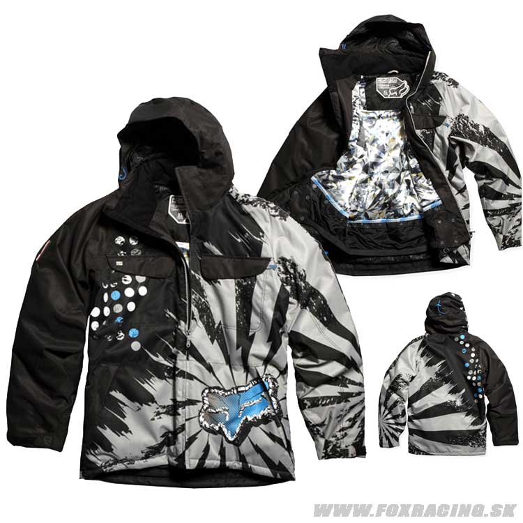 Zľavy - Oblečenie pánske, Fox bunda FX-360 jacket, šedá