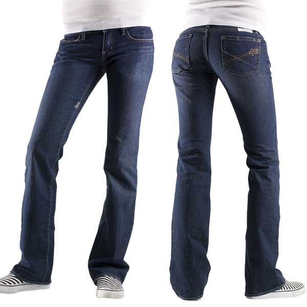Oblečenie - Dámske, Fox dámske džínsy Stevie jeans, tm.modrá