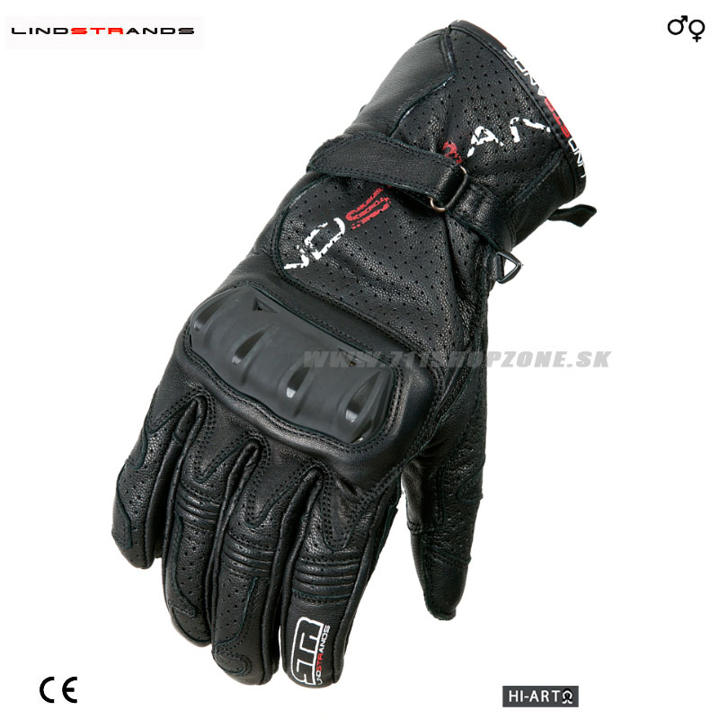 Moto oblečenie - Rukavice, Lindstrands rukavice Jade glove, čierna