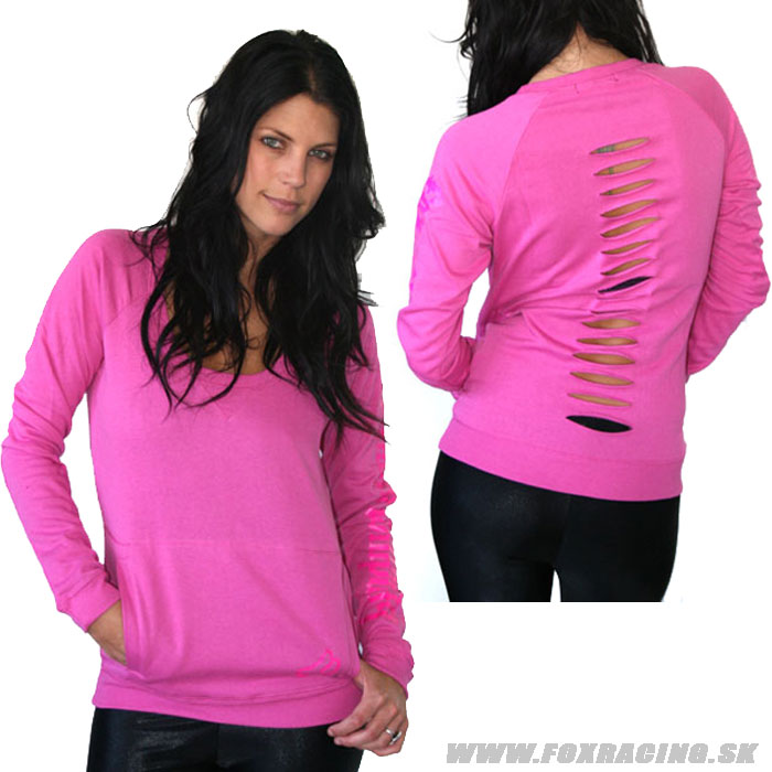 Zľavy - Oblečenie dámske, Fox mikina Breach pulover, ružová