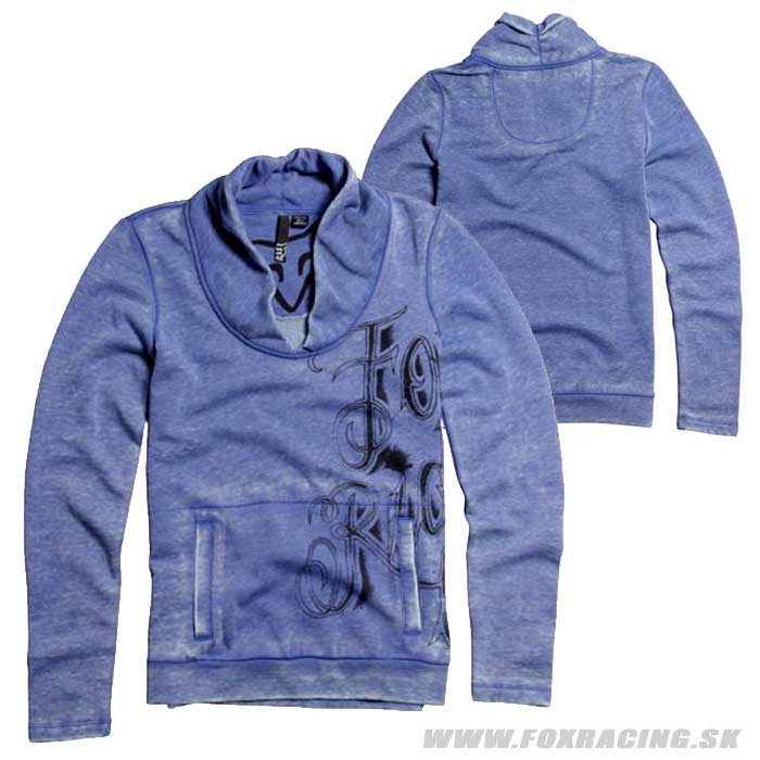 Zľavy - Oblečenie dámske, Fox mikina Distinction L/S, modro fialová