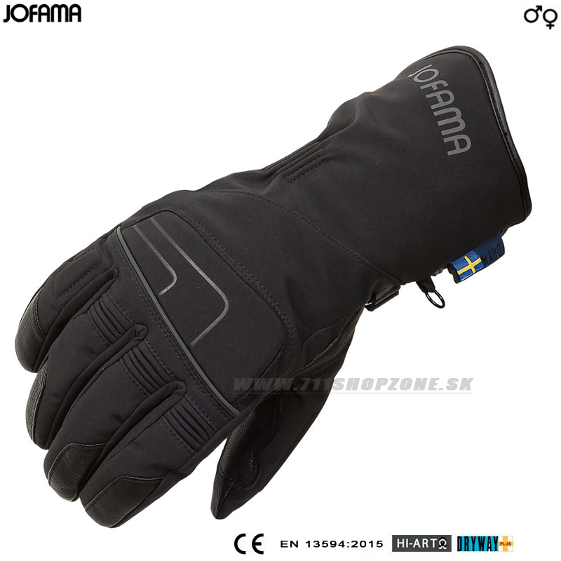 Moto oblečenie - Rukavice, Jofama motocyklové rukavice Vidar, čierna