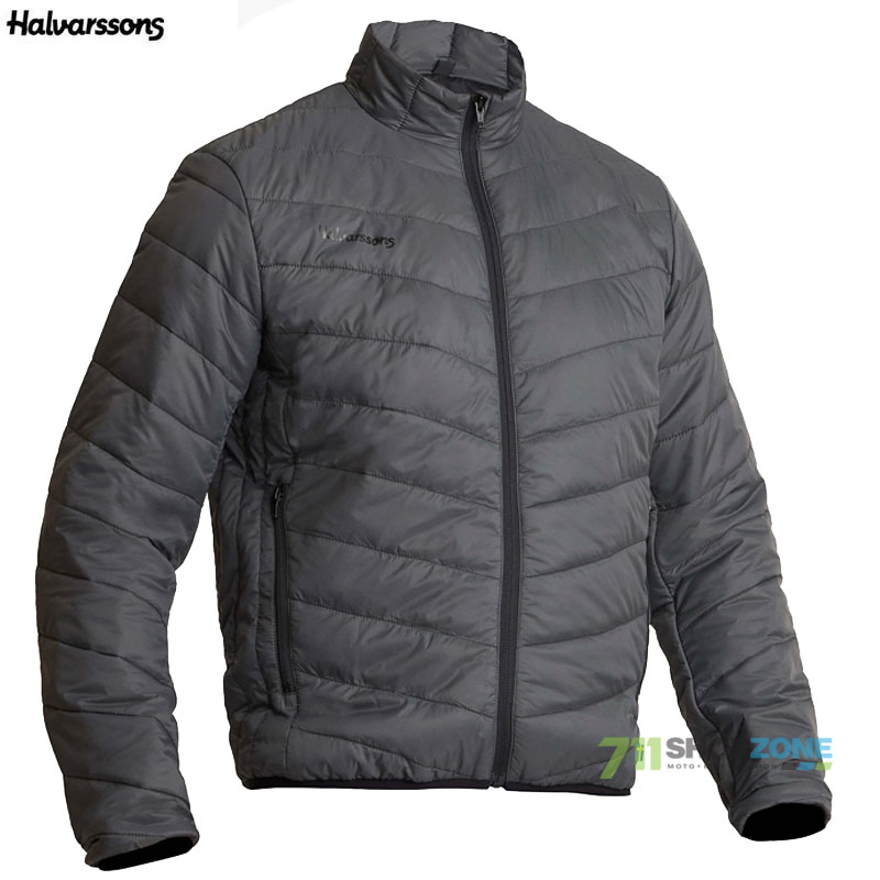 Moto oblečenie - Bundy, Halvarssons bunda Lining jacket Alfta, tmavo šedá