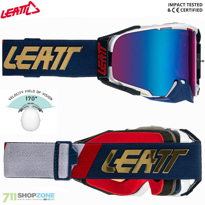 Moto oblečenie - Okuliare, Leatt okuliare Velocity 6.5 Iriz Royal Blu