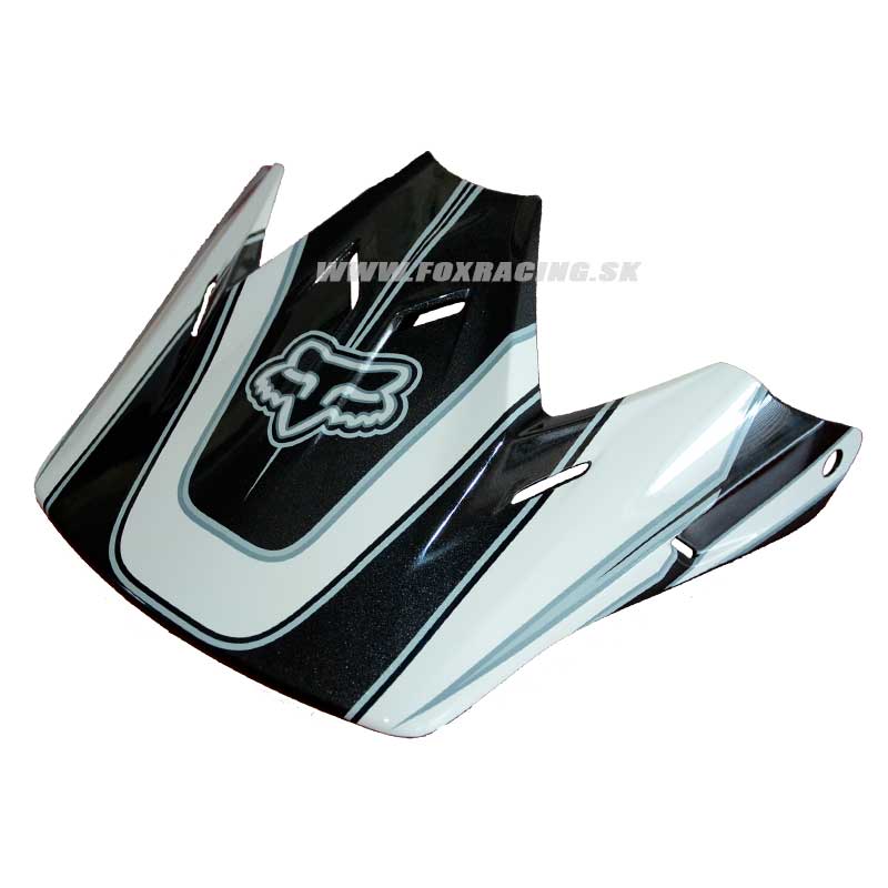 Moto oblečenie - Helmy, Fox V3 Race náhradný šilt, čierna