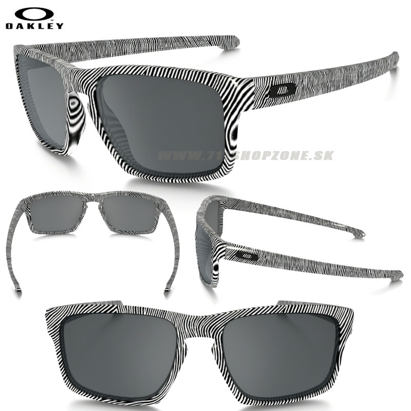 Oblečenie - Slnečné okuliare, Oakley Sliver Fingerprint, biela