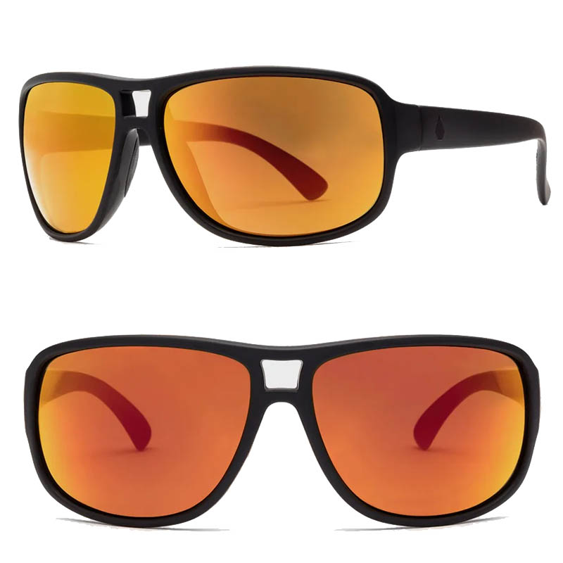 Oblečenie - Slnečné okuliare, Volcom slnečné okuliare Stoke Matte Black, čierna oranžová