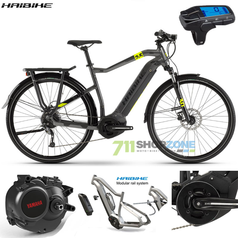 E-bike - Bicykle, Haibike SDURO Trekking 2.5, titan lime