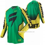 Moto oblečenie - Dresy, Shift dres Strike Retro jersey, zelená
