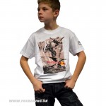 Zľavy - Oblečenie detské, Fox chlapčenské tričko Red Bull Post., biela
